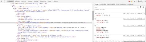 chrome developer tools 02